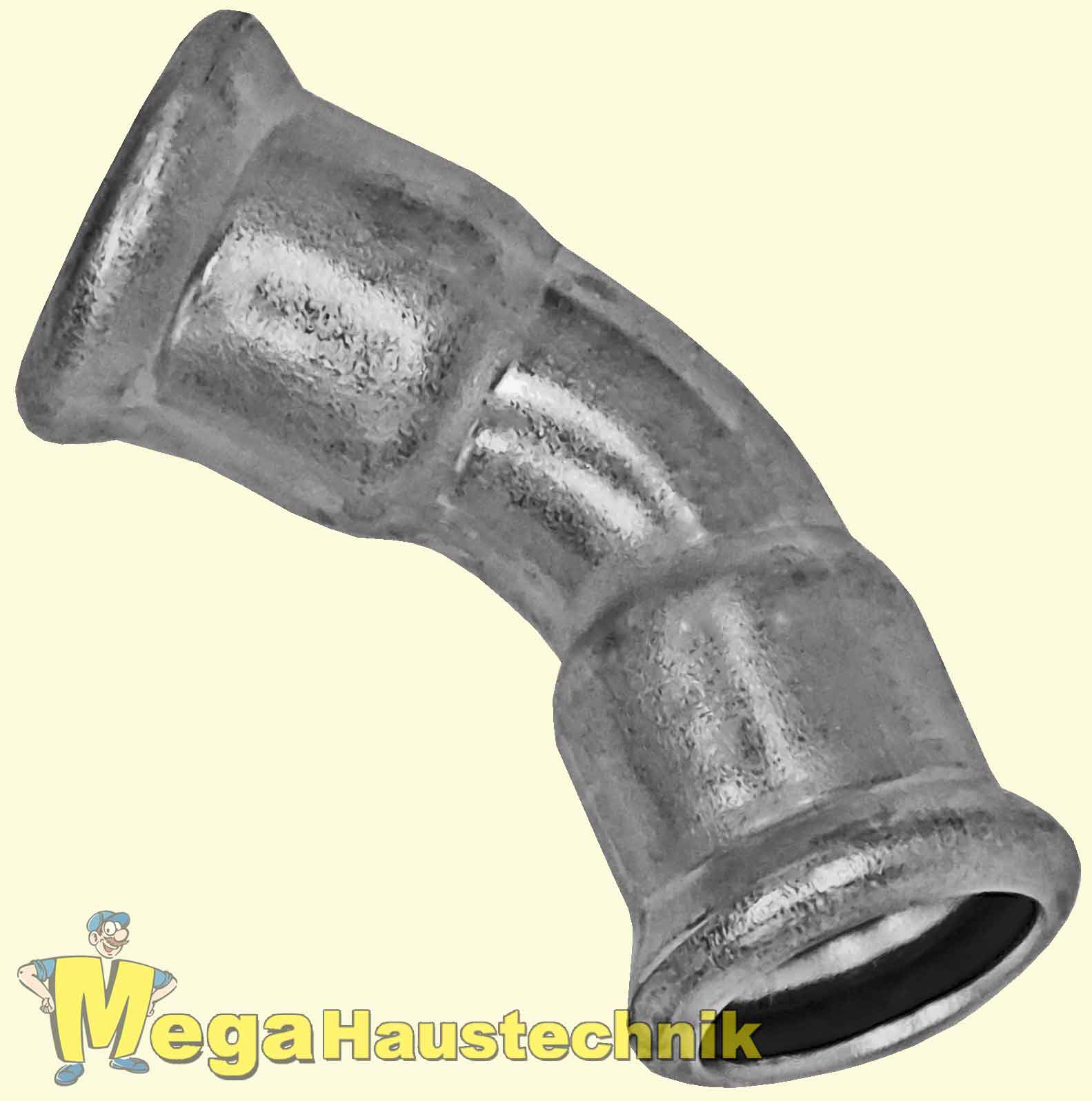 MegaHaustechnik Reduziernippel V4A Edelstahl – AG 1 1/4" X 1" Zoll, Für Trinkwasser & Hausinstallation
